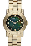 Marc Jacobs Amy Green Dial Gold Steel Strap Watch for Women - MBM8609 Buy Now By Marc Jacobs
