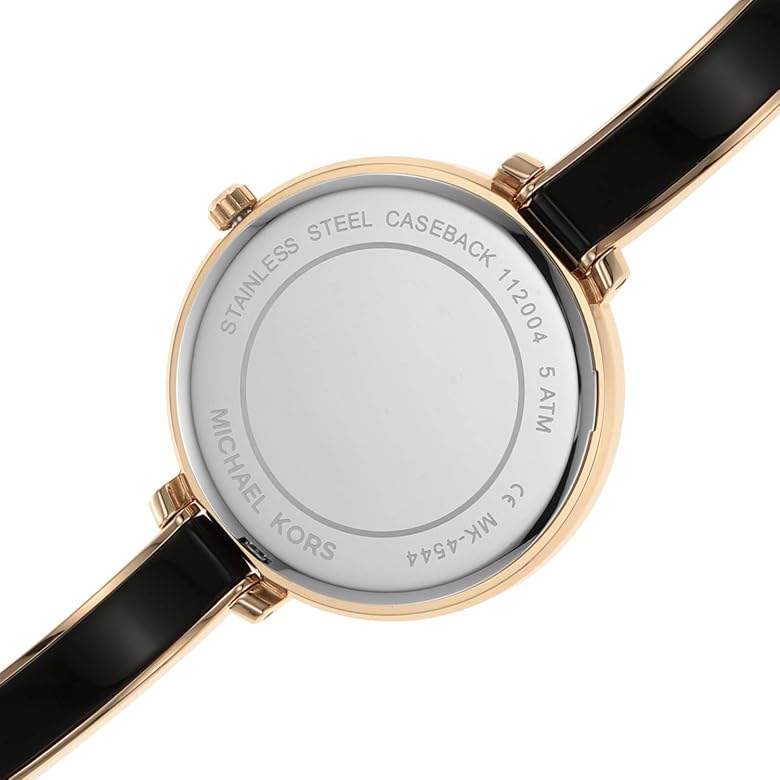 Michael Kors Jaryn Quartz Gold Dial Black Steel Strap Watch For Women - MK4544 Buy Now By Michael Kors