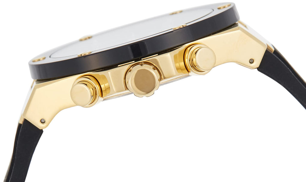 Guess Poseidon Chronograph Black Dial Black Rubber Strap Watch for Men - GW0057G1 Buy Now By Guess