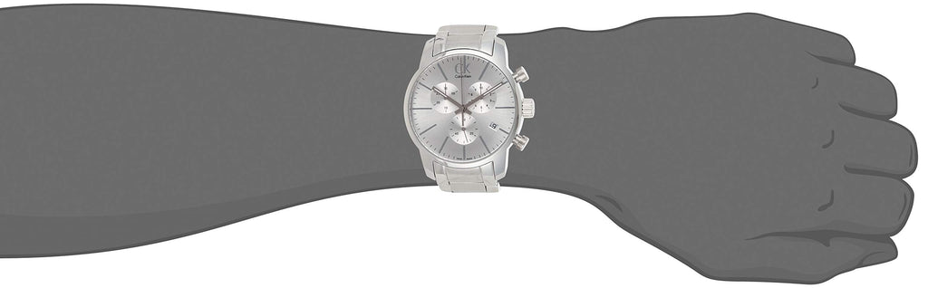 Calvin Klein City White Dial Silver Steel Strap Watch for Men - K2G27146 Buy Now By Calvin Klein