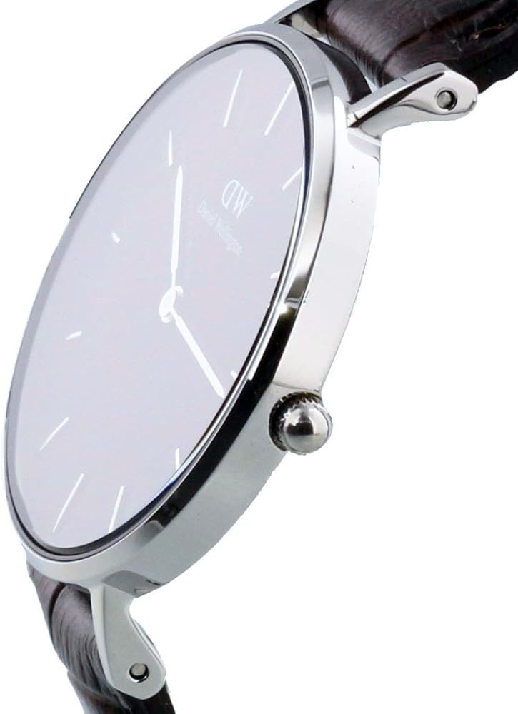 Daniel Wellington Classic Petite York Black Dial Brown Leather Strap Watch For Women - DW00100182 Buy Now By Daniel Wellington