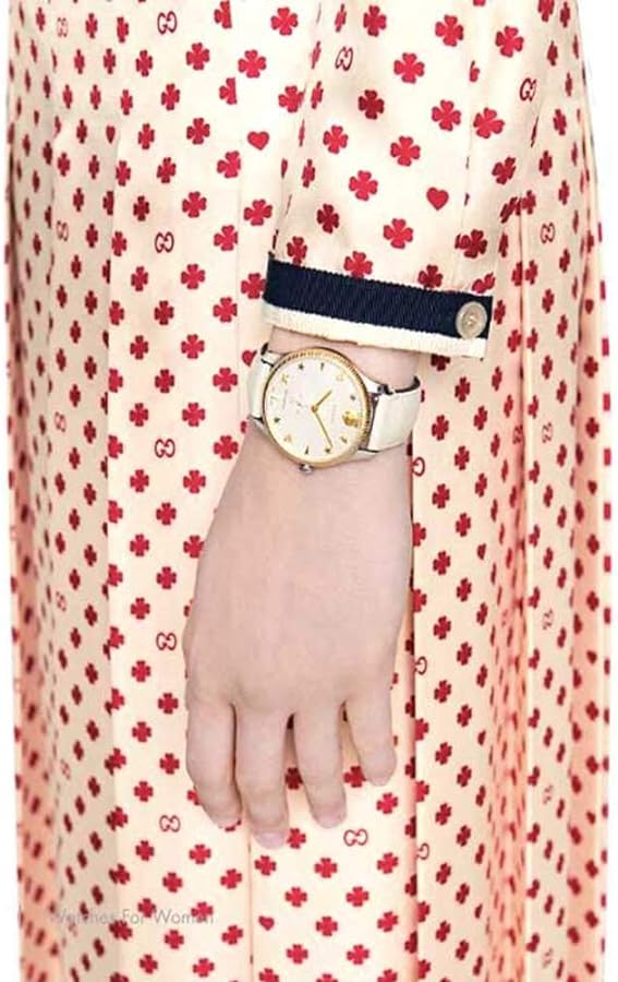 Gucci G Timeless Automatic Silver Dial Beige Leather Strap Watch For Men - YA126348 Buy Now By Gucci