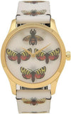 Gucci G Timeless Quartz White Dial White Leather Strap Watch For Women - YA1264109 Buy Now By Gucci