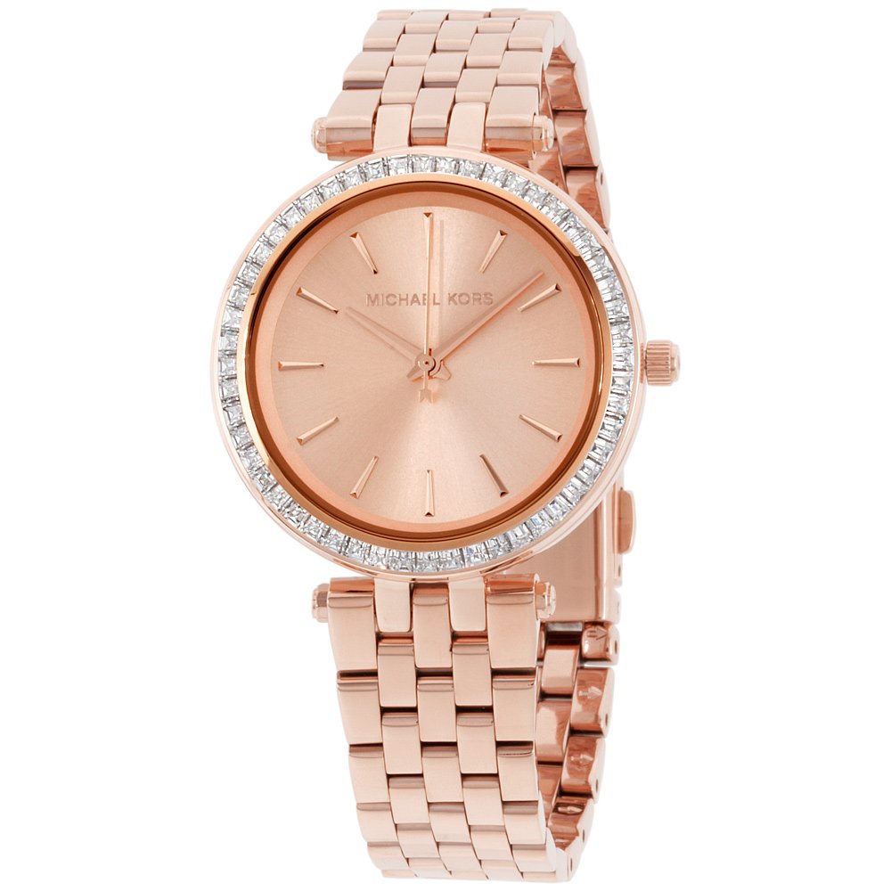 Michael Kors Darci Rose Gold Dial Rose Gold Stainless Steel Strap Watch for Women - MK3366 Buy Now By Michael Kors