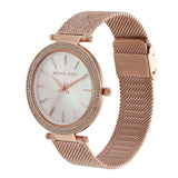 Michael Kors Darci Quartz Mother of Pearl White Dial Rose Gold Mesh Bracelet Watch For Women - MK4519 Buy Now By Michael Kors