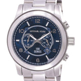 Michael Kors Stop Hunger Chronograph Blue Dial Silver Steel Strap Watch for Men - MK8314 Buy Now By Michael Kors
