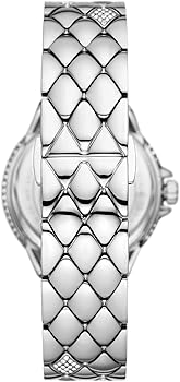 Michael Kors Camille Pave Crystals Silver Dial Silver Steel Strap Watch for Women - MK4804 Buy Now By Michael Kors