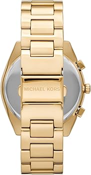 Michael Kors Janelle Chronograph Gold Dial Gold Steel Strap Watch For Men - MK8995 Buy Now By Michael Kors