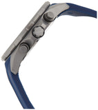 Hugo Boss Globetrotter Blue Dial Blue Silicone Strap Watch for Men - 1513821 Buy Now By Hugo Boss