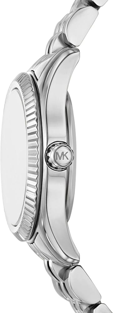 Michael Kors Lexington Three-Hand Silver Dial Silver Steel Strap Watch for Women - MK4843 Buy Now By Michael Kors