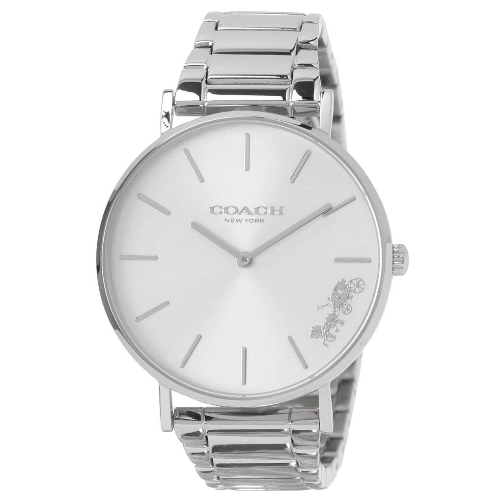 Coach Perry Silver Dial Silver Steel Strap Watch for Women - 14503344 Buy Now By Coach