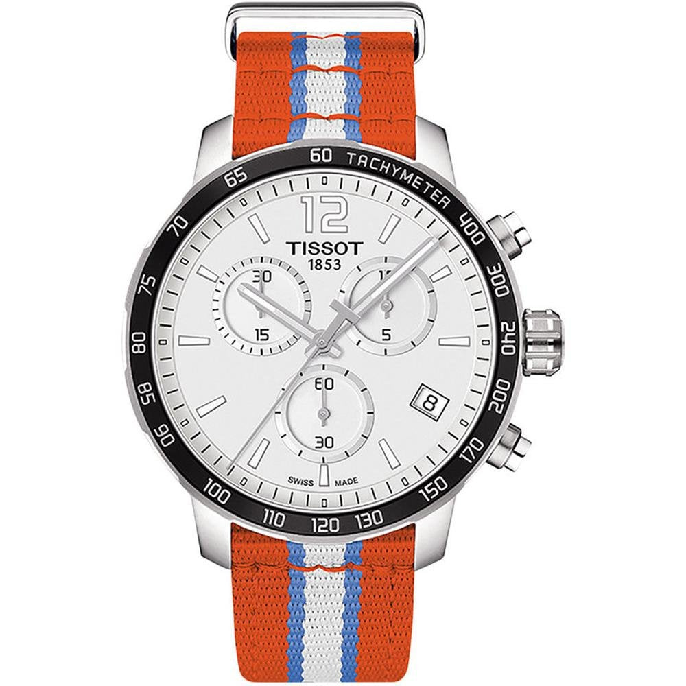 Tissot Quickster Chronograph NBA Oklahoma City Thunder Watch For Men - T095.417.17.037.14 Buy Now By Tissot