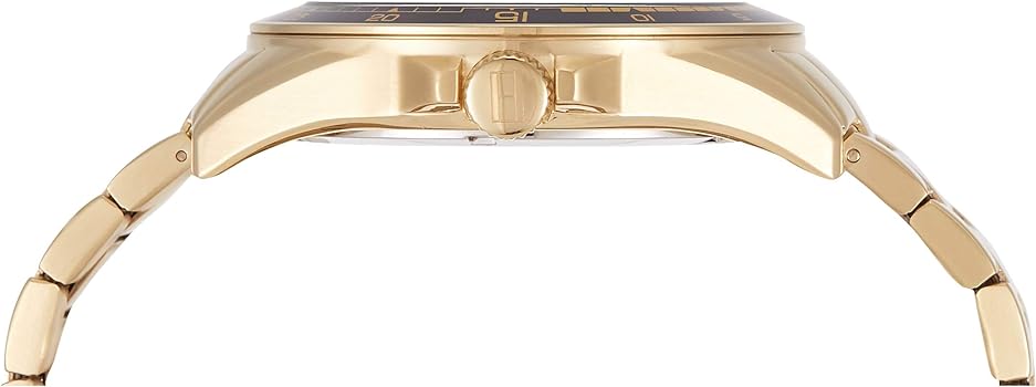 Tommy Hilfiger Sport White Dial Gold Steel Strap Watch for Men - 1791365 Buy Now By Tommy Hilfiger