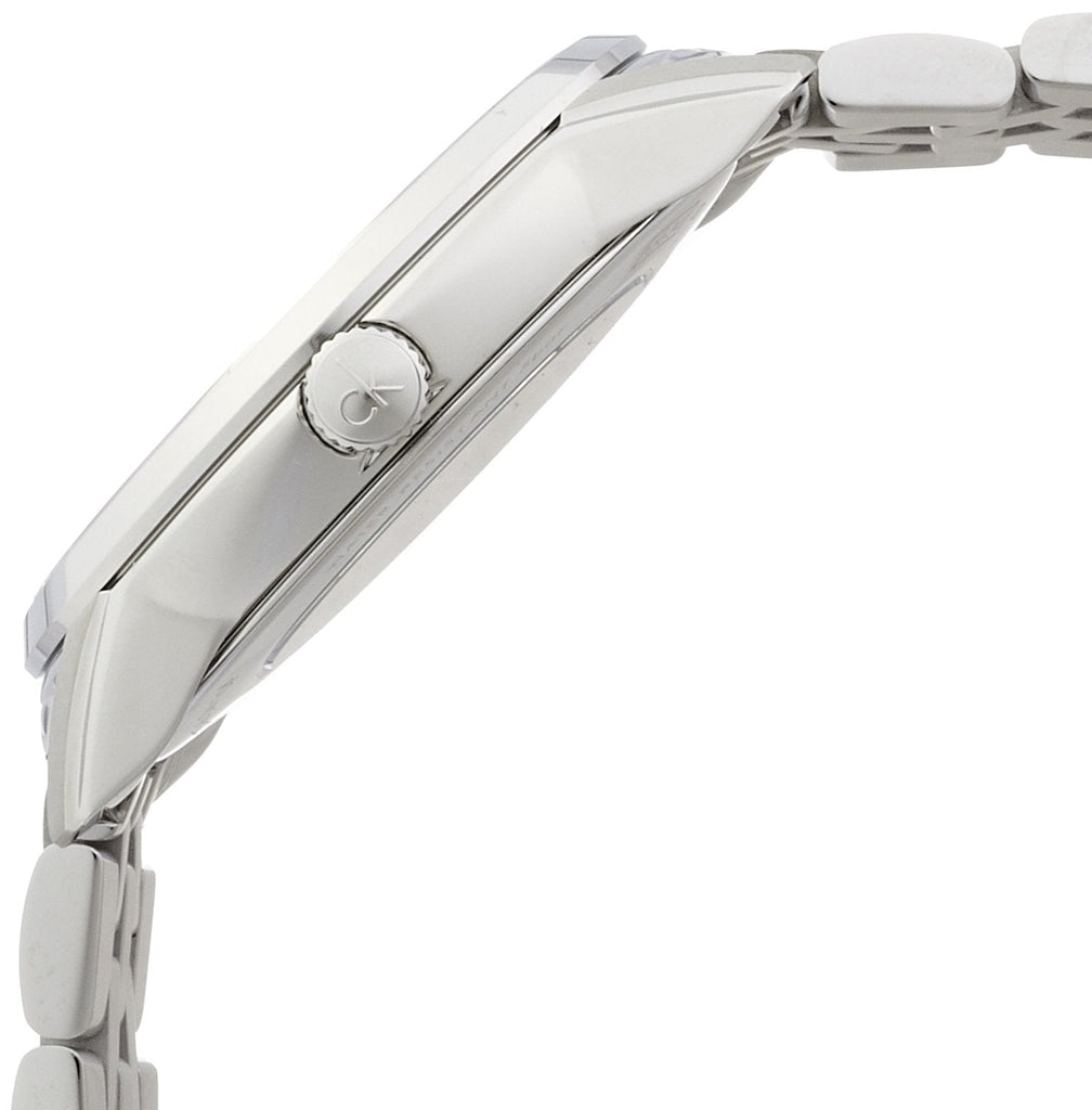 Calvin Klein Infinity Black Dial Silver Steel Strap Watch for Men - K5S34141 Buy Now By Calvin Klein