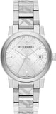 Burberry The City Silver Dial Silver Steel Strap Watch for Men - BU9037 Buy Now By Burberry