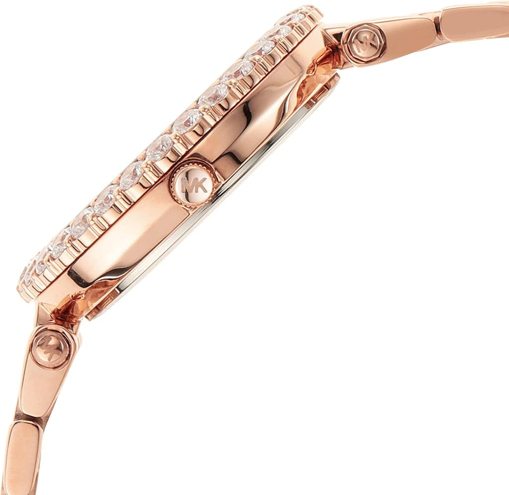 Michael Kors Darci Quartz Rose Gold Dial Rose Gold Steel Strap Watch For Women - MK4514 Buy Now By Michael Kors