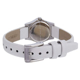 Marc Jacobs Henry Dinky White Dial White Leather Strap Watch for Women - MBM1234 Buy Now By Marc Jacobs