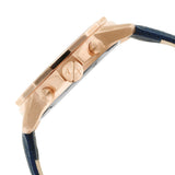 Armani Exchange Banks Chronograph Blue Dial Blue Leather Strap Watch For Men - AX1723 Buy Now By Armani Exchange