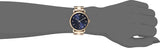 Marc Jacobs Baker Blue Dial Rose Gold Steel Strap Watch for Women - MBM3330 Buy Now By Marc Jacobs