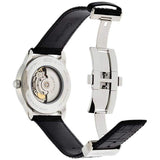 Calvin Klein Infinity Automatic Black Dial Black Leather Strap Watch for Men - K5S341C1 Buy Now By Calvin Klein