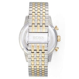 Hugo Boss Navigator White Dial Two Tone Steel Strap Watch for Men - 1513499 Buy Now By Hugo Boss