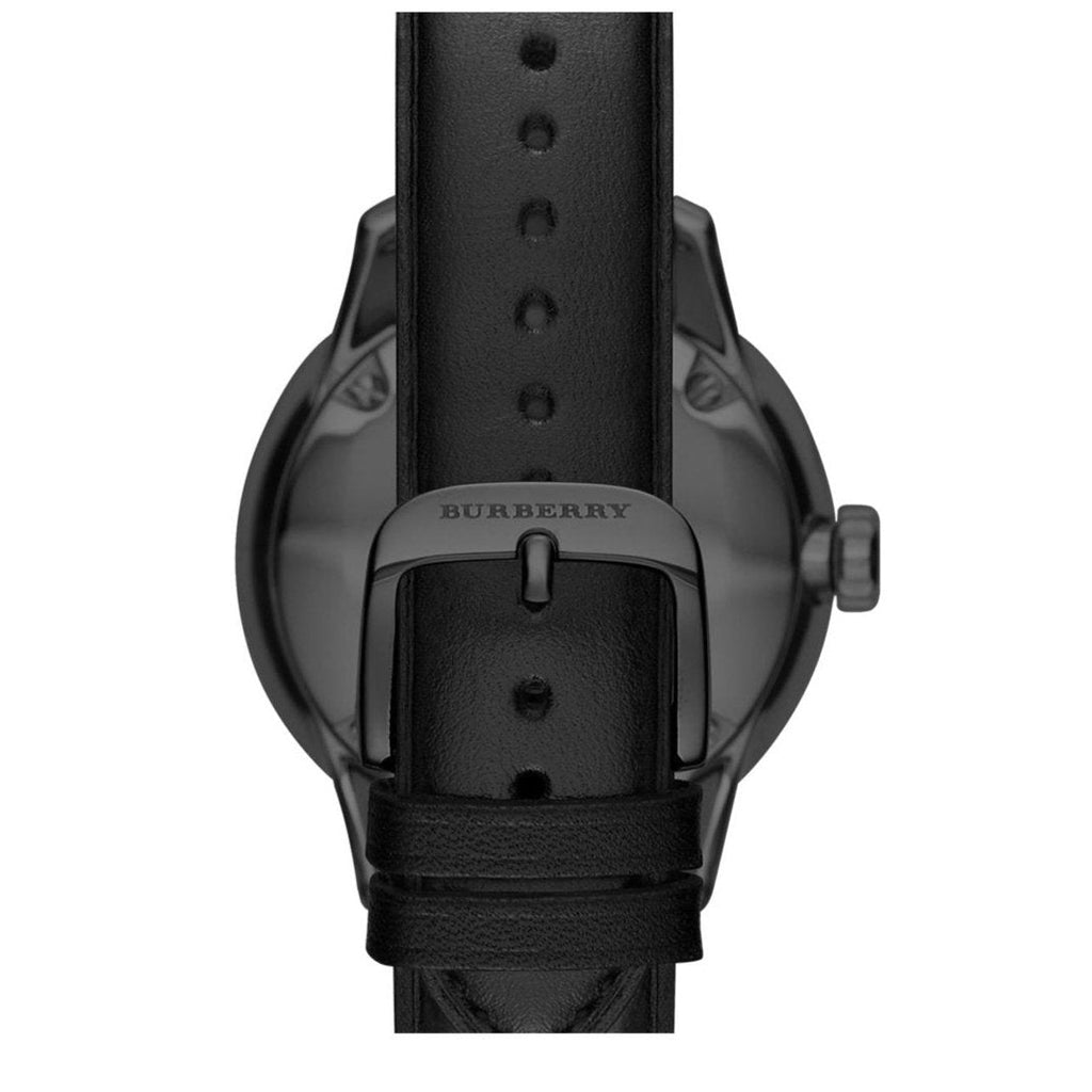 Burberry The Classic Black Dial Black Leather Strap Watch for Men - BU10003 Buy Now By Burberry