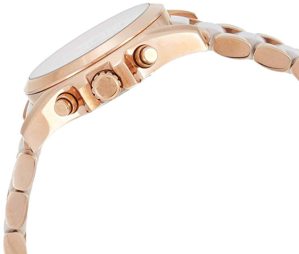 Michael Kors Bradshaw Silver Dial Two Tone Steel Strap Watch for Women - MK5907 Buy Now By Michael Kors