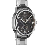 Tissot T Classic Chrono XL Black Dial Silver Steel Strap Watch For Men - T116.617.11.057.01 Buy Now By Tissot
