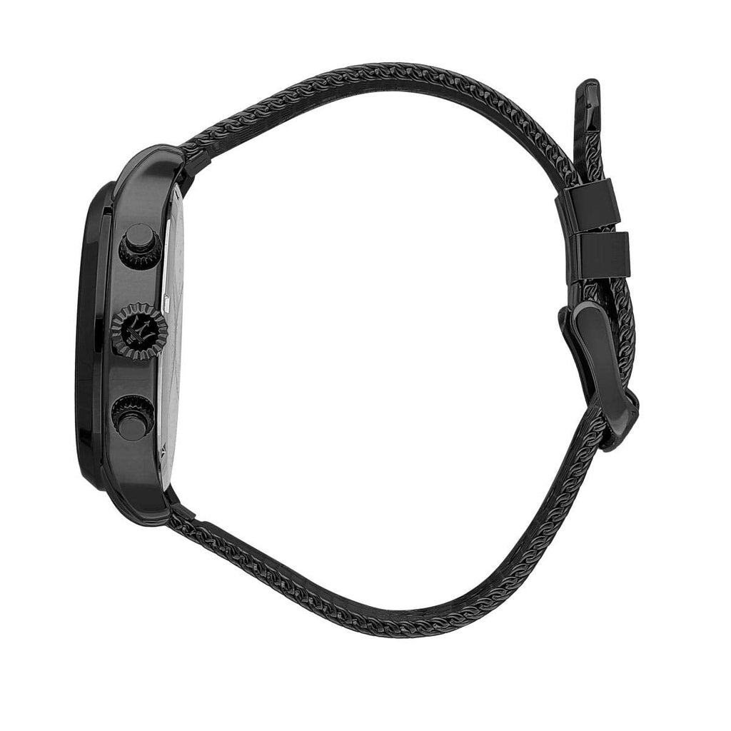 Maserati Epoca Black Edition Blue Dial Black Mesh Bracelet Watch For Men - R8873618008 Buy Now By Maserati