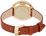 Swarovski Crystalline Pure White Dial Brown Leather Strap Watch for Women - 5275040 Buy Now By Swarovski