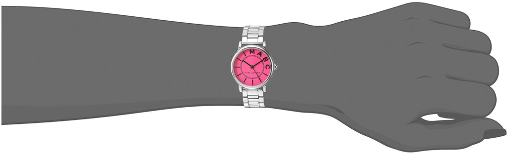 Marc Jacobs Roxy Pink Dial Silver Steel Strap Watch for Women - MJ3524 Buy Now By Marc Jacobs