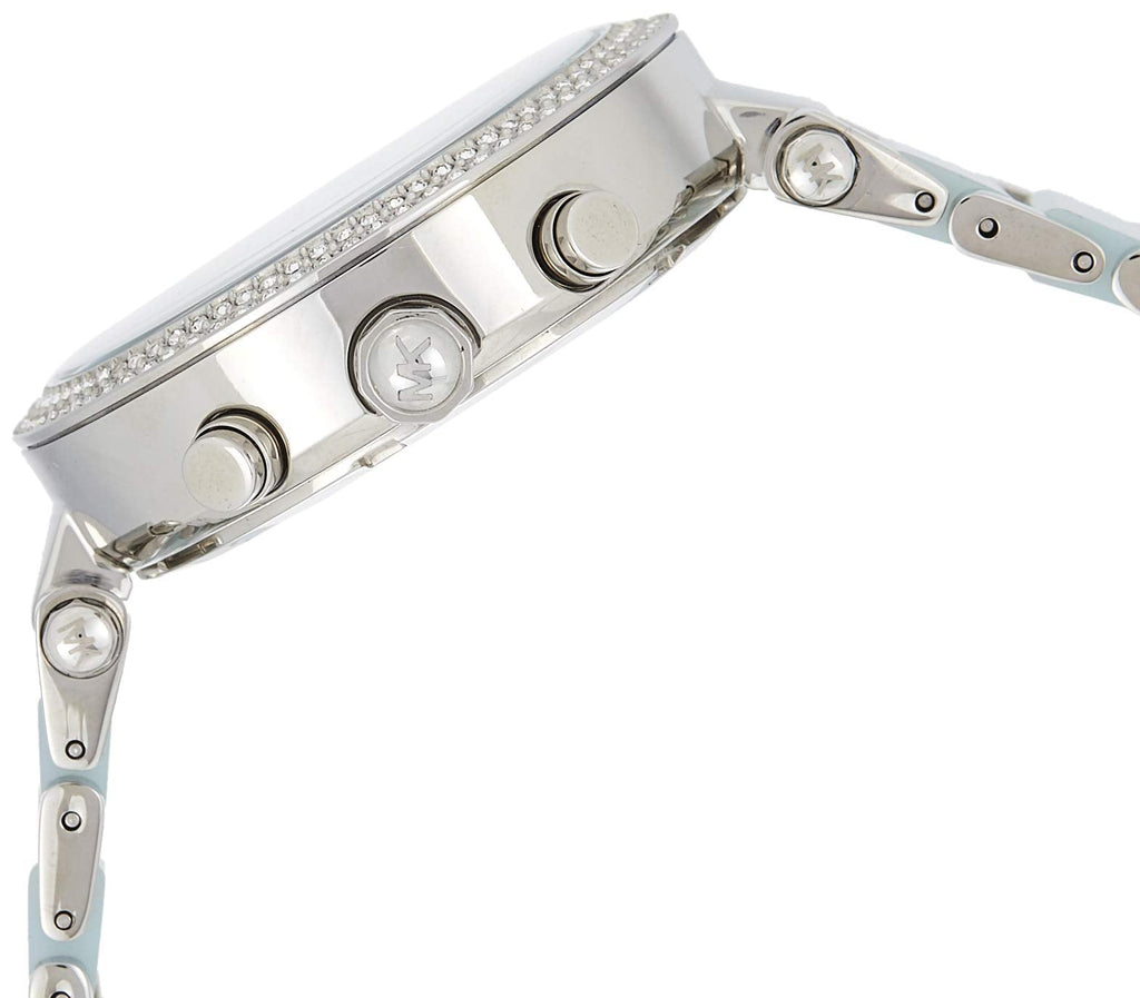 Michael Kors Parker White Dial Two Tone Steel Strap Watch for Women - MK6138 Buy Now By Michael Kors