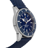 Breitling Superocean Heritage B20 Automatic 42 Blue Dial Blue Mesh Bracelet Watch for Men - AB2010161C1S1 Buy Now By Breitling