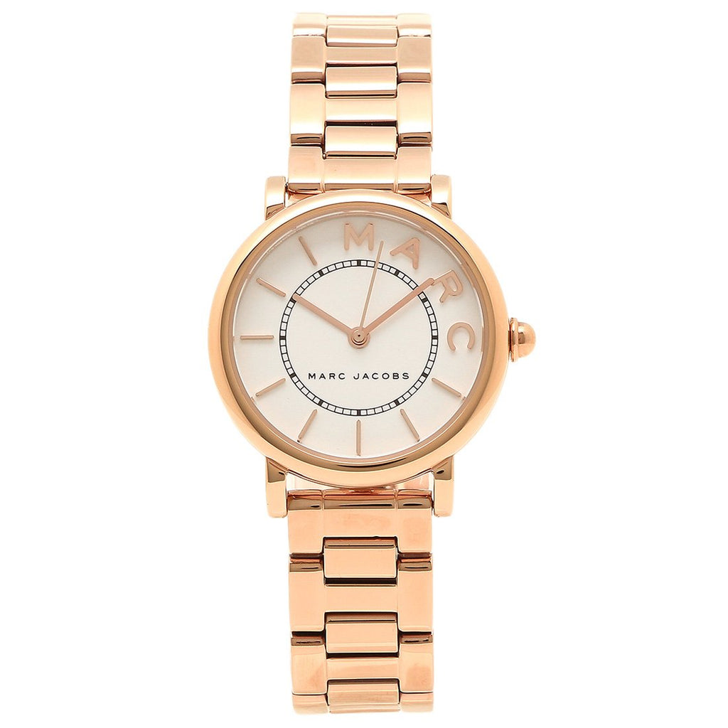 Marc Jacobs Roxy White Dial Rose Gold Steel Strap Watch for Women - MJ3527 Buy Now By Marc Jacobs
