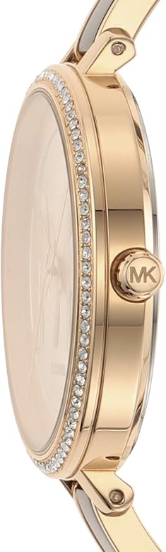 Michael Kors Jaryn Quartz Gold Dial Black Steel Strap Watch For Women - MK4544 Buy Now By Michael Kors