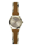 Burberry The City Gold Dial Brown Leather Strap Watch for Women - BU9133 Buy Now By Burberry