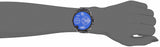Diesel Big Daddy Blue Dial Black Leather Strap Watch For Men - DZ7127 Buy Now By Diesel