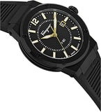 Salvatore Ferragamo F-80 Classic Black Dial Black Rubber Strap Watch for Men - SFHY01622 Buy Now By Salvatore Ferragamo