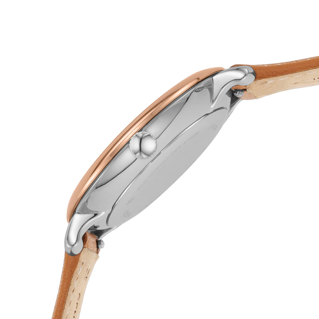 Fossil Jacqueline Three Hand Date Luggage Blue Dial Brown Leather Strap Watch for Women - ES4274 Buy Now By Fossil