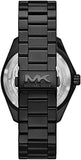 Michael Kors Maritime Three Hand Black Dial Black Steel Strap Watch for Men - MK9181 Buy Now By Michael Kors