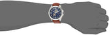 Tommy Hilfiger Bruce Analog Blue Dial Brown Leather Strap Watch for Men - 1791278 Buy Now By Tommy Hilfiger