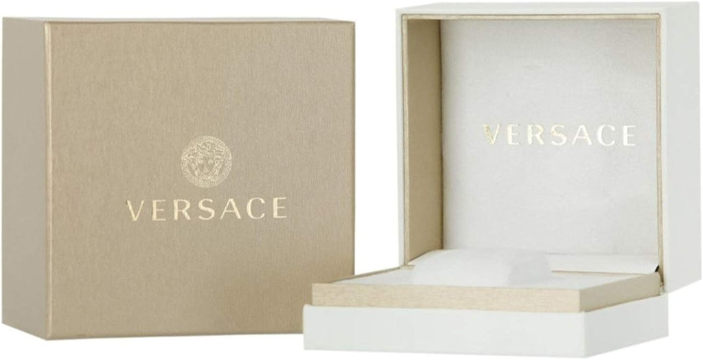 Versace Hellenyium Green Dial Two Tone Steel Strap Watch for Women - VEVH00620 Buy Now By Versace