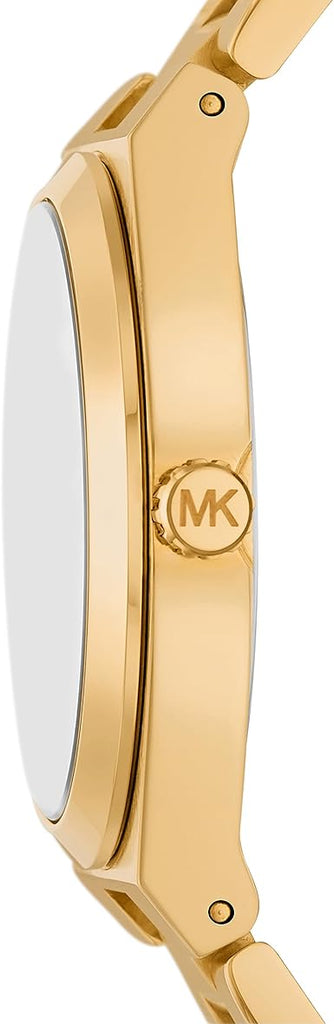 Michael Kors Lennox Three Hand Silver Dial Gold Steel Strap Watch For Women - MK7391 Buy Now By Michael Kors