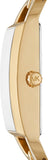 Michael Kors Empire Three Hand Gold Dial Gold Steel Strap Watch For Women - MK7406 Buy Now By Michael Kors