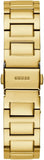 Guess Deco Quartz Crystals Gold Dial Gold Steel Strap Watch For Women - GW0472L2 Buy Now By Guess