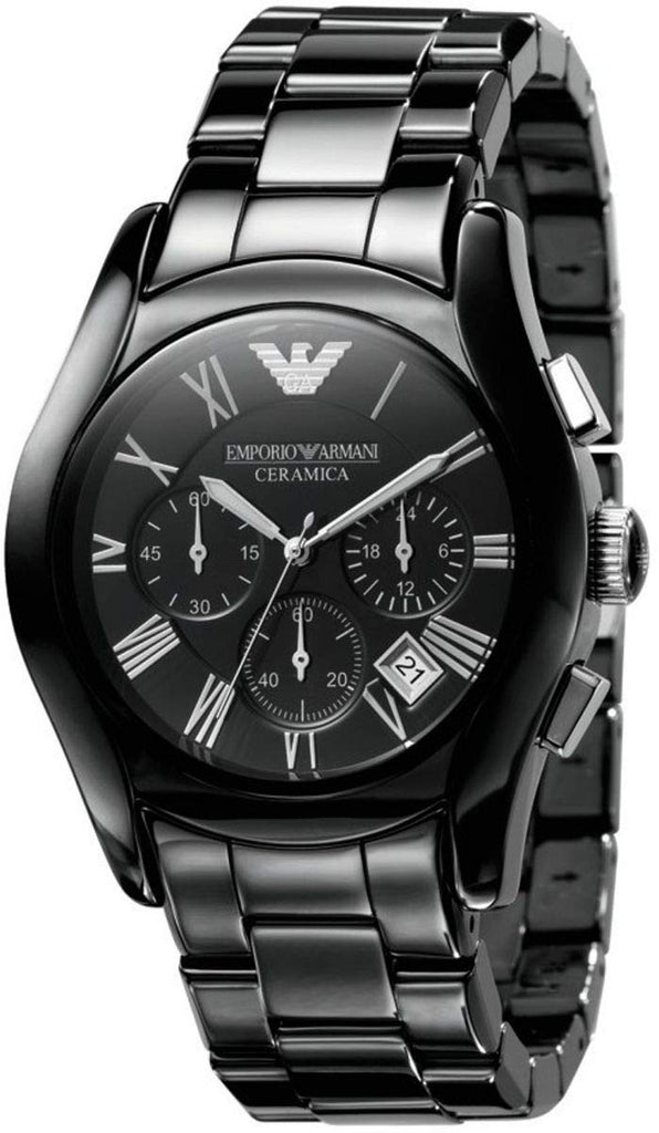 Emporio Armani Black Ceramic Dial Ceramic Strap Watch For Women - AR1401 Buy Now By Emporio Armani