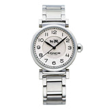 Coach Madison White Dial Silver Steel Strap Watch for Women - 14502394 Buy Now By Coach