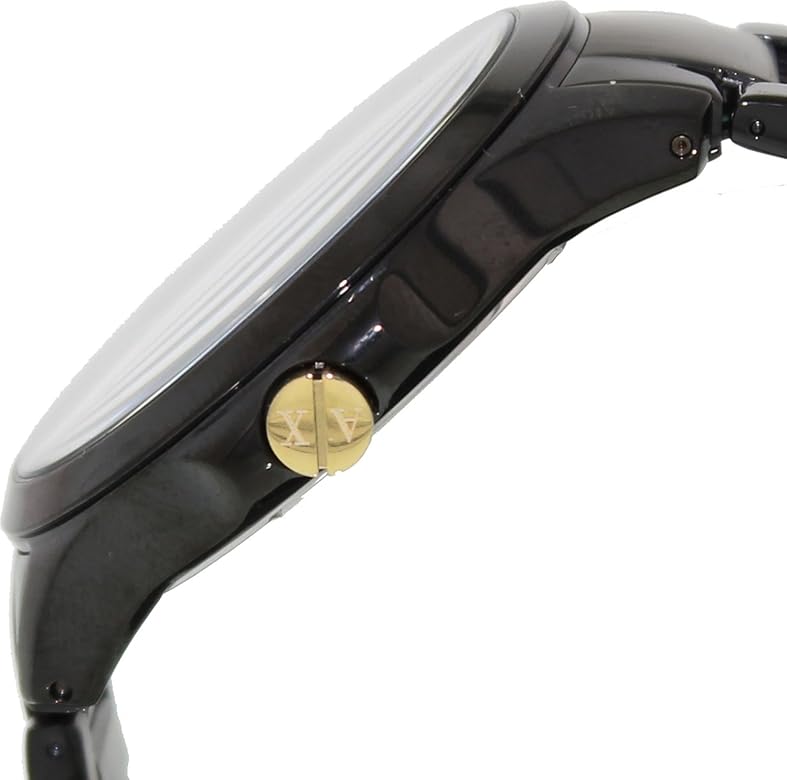 Armani Exchange Hampton Chronograph Black Dial Black Steel Strap Watch For Men - AX2121 Buy Now By Armani Exchange