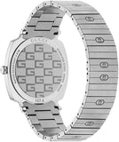 Gucci Grip Quartz Silver Dial Silver Steel Strap Watch For Women - YA157410 Buy Now By Gucci
