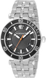 Versace Greca Sport Quartz Black Dial Silver Steel Strap Watch For Men - VEZ300321 Buy Now By Versace